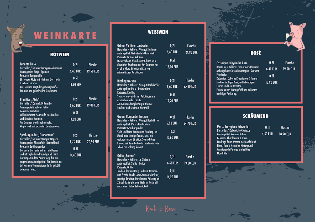 Menu Café-Restaurant Rudi & Rosa-1